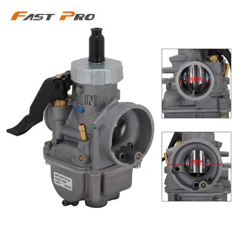 

For PE26 26mm NSR140 Carburetor Carburador With Power Jet