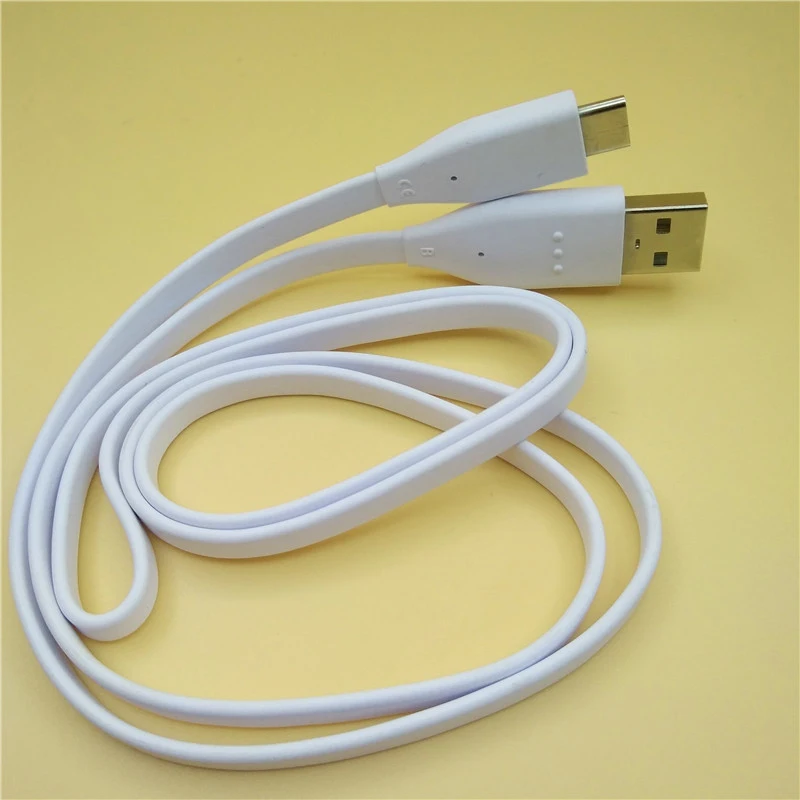 Original LG 100cm Round type A to Type C Fast Charge Data Cable For G7 thinq G6 G5 V10 V20 v35 v30 Q6 Mobile Phone Flat Line | Мобильные