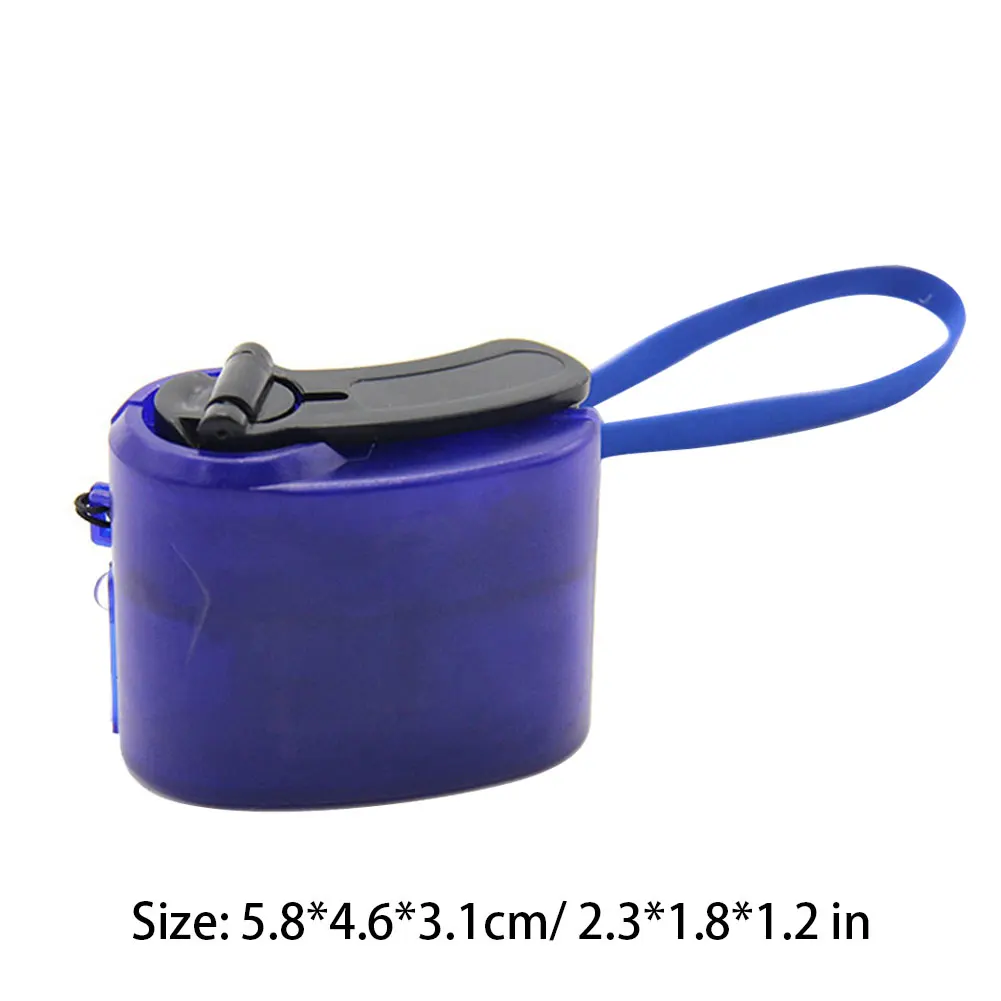 

1Pc Outdoor Emergency Mobile Phone Charger USB Charging Hand Crank Power Dynamo Portable For Phone Hiking Camping Accessories