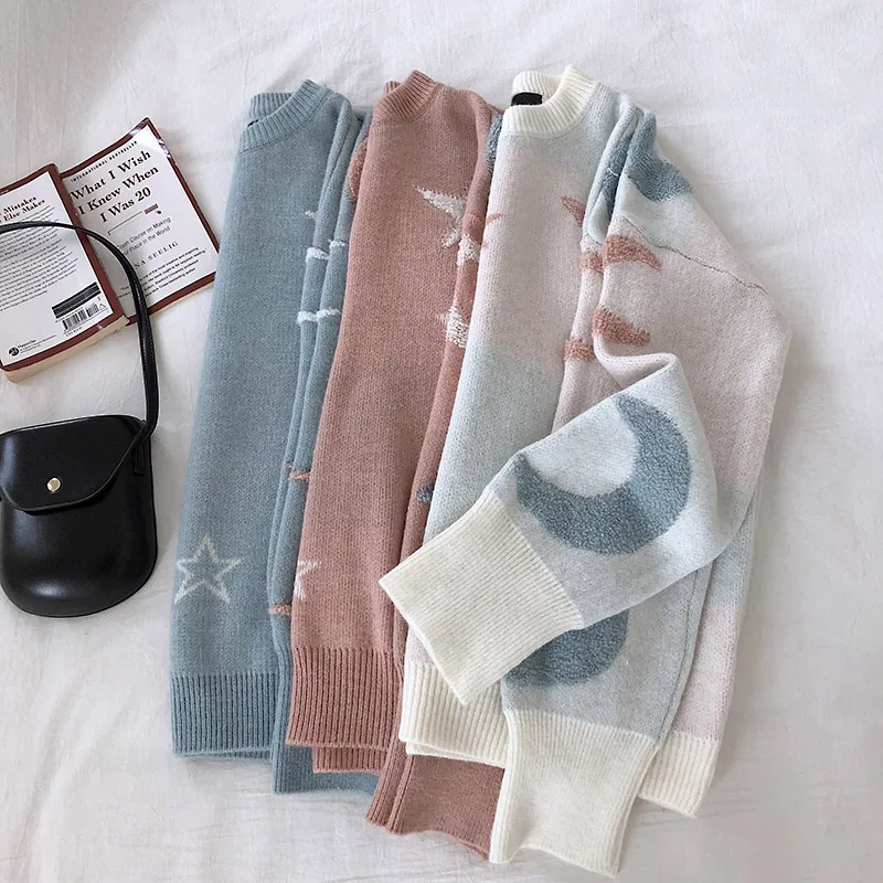 Женские пуловеры с героями мультфильмов Осень-зима 2020 | Женская одежда