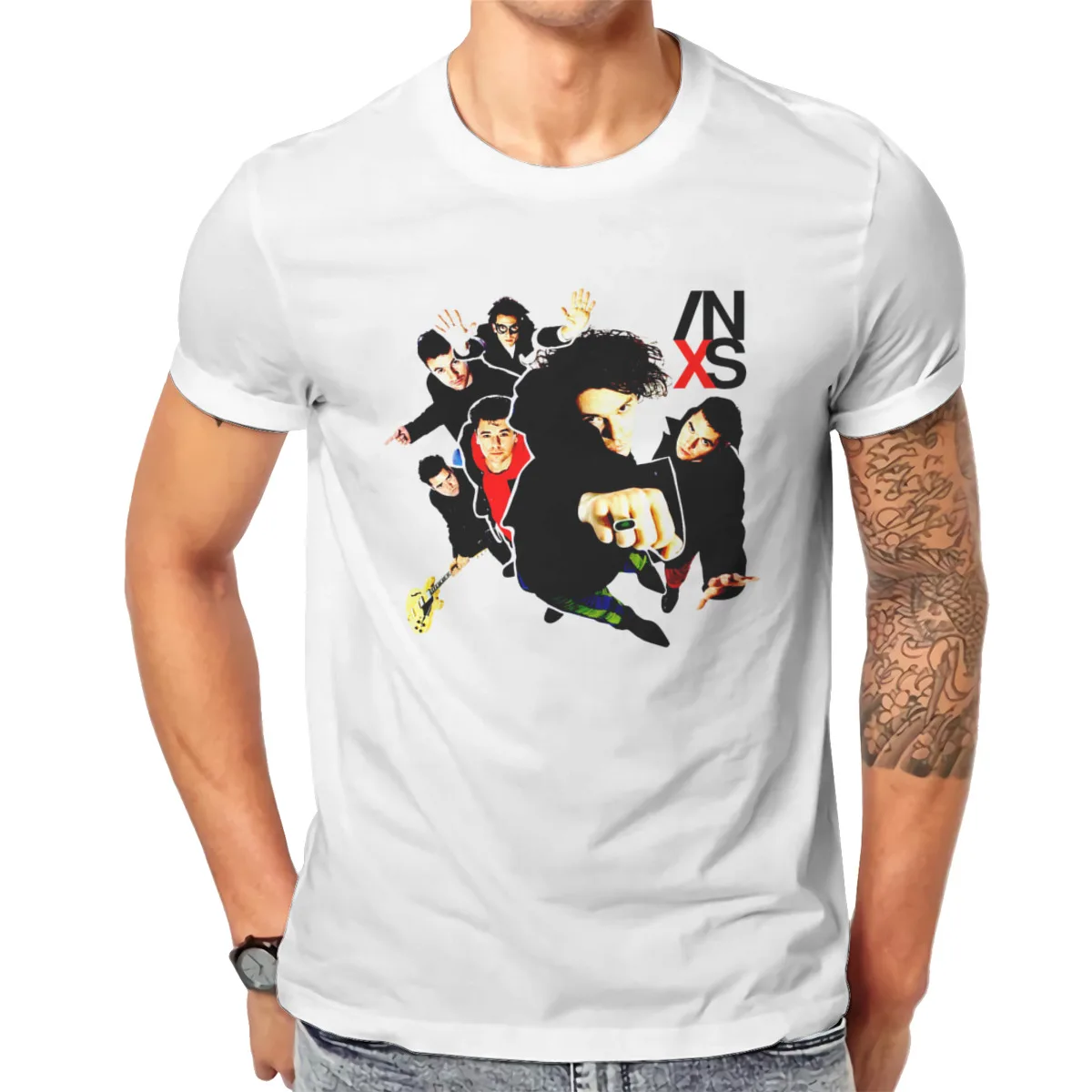 The best rock inxs пары o-образный вырез для мальчиков лучший продавец Топы Высокая яркость 137186