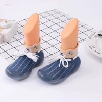 baby toddler shoes tie bear laces without dropping heels non slip floor foot socks shoes boy girl first shoes baby