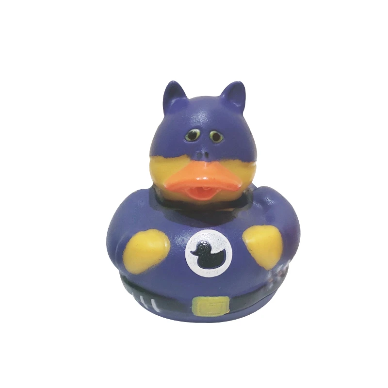 1 шт. новые детские игрушки для купания в душе резиновые утки серии Super Hero