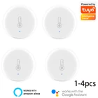 Датчик температуры, умный датчик давления воздуха и влажности, датчик окружающей среды, умное управление, соединение Zigbee для приложения TuyaSmartLife