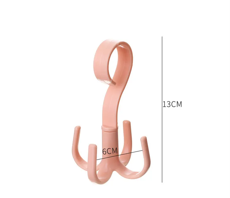 4PCSBag стойка 4 коготь крюк мешок сумка Шкаф многофункциональная для хранения