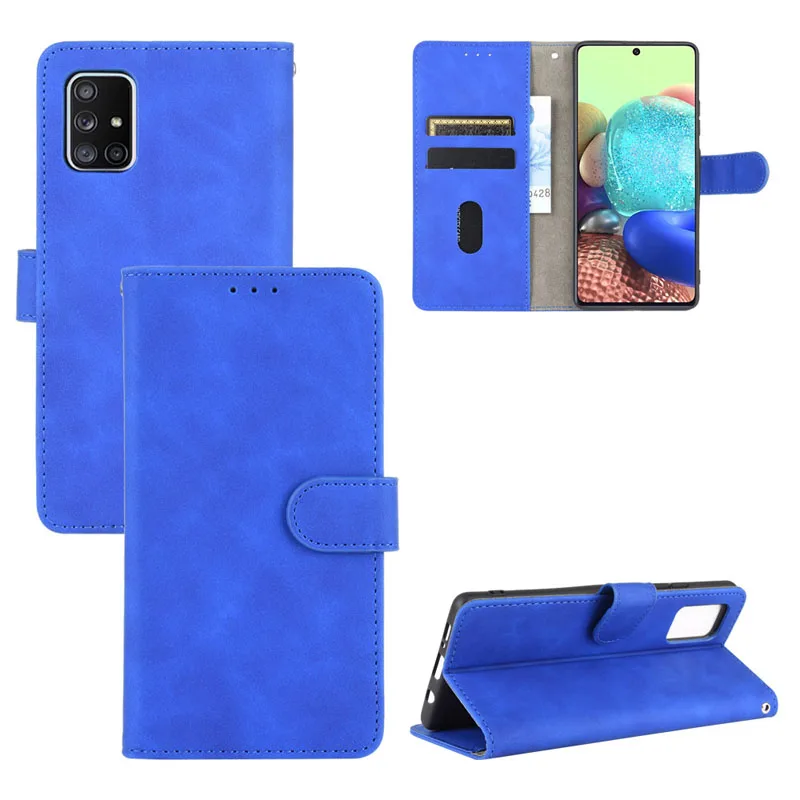 Кожаный чехол-книжка для Samsung Galaxy A50 A30S A50S A51 A71 A70 A70S A80 A90 A81 A91 M60S M80S | Мобильные
