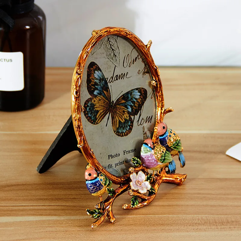 Европейская классическая оцинкованная фоторамка из сплава платформа креативное