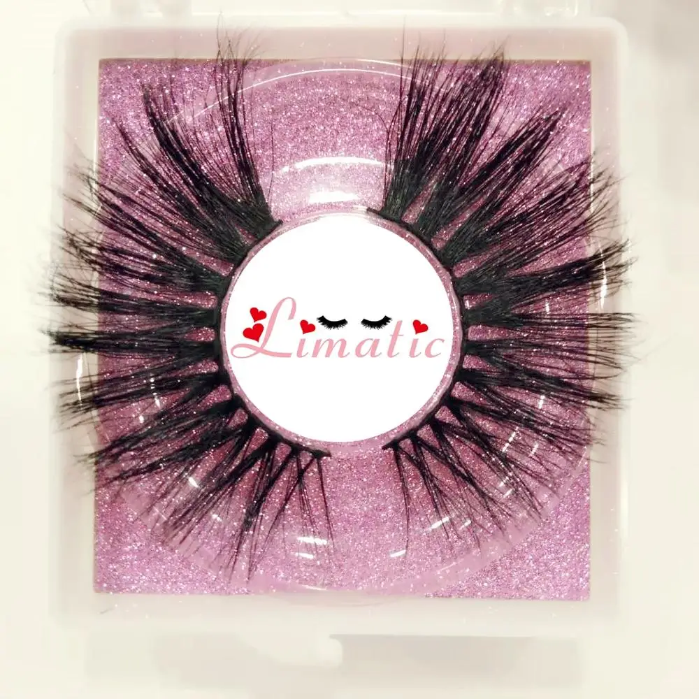Limatic 27 мм накладные ресницы из норкового волоса квадратная коробка для ресниц +