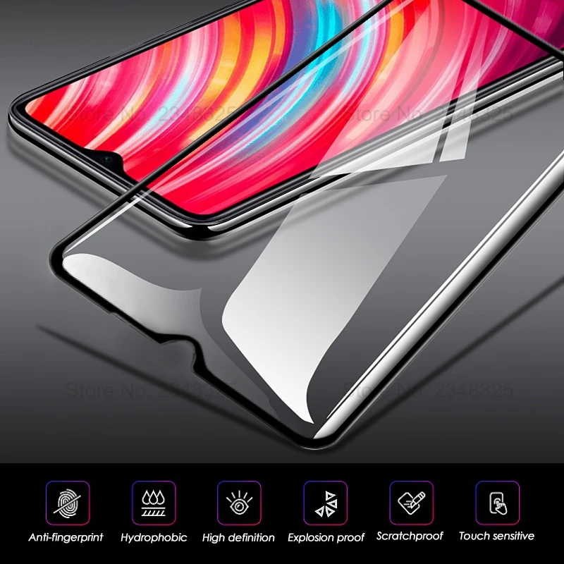 Защита экрана из закаленного стекла для Xiaomi Redmi 7 8 Note 7 Pro 8 Pro 8T полное покрытие закаленное стекло для Xiaomi Redmi 7A 8A чехол