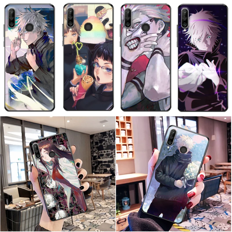 

Jujutsu Kaisen Sukuna Fushiguro Megumi Yuji Itadori Satoru Gojo Phone Case For Huawei P30 Lite Pro Carcasa Back Cover Soft TPU