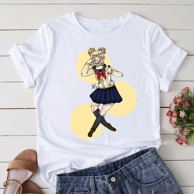 

Senpai Himiko Toga Waifu Japanese Anime T Shirt Women Hip Hop Gothic Tee Sh