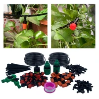 149 pcs 30m diy automatic micro drip irrigation spray system water irrigation kit set with adjustable dripper plant garden tool