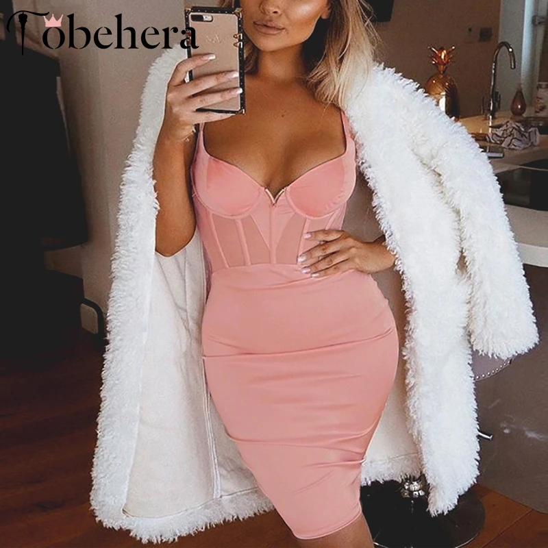 Glamaker Сетчатое атласное лоскутное короткое платье летнее с v образным вырезом