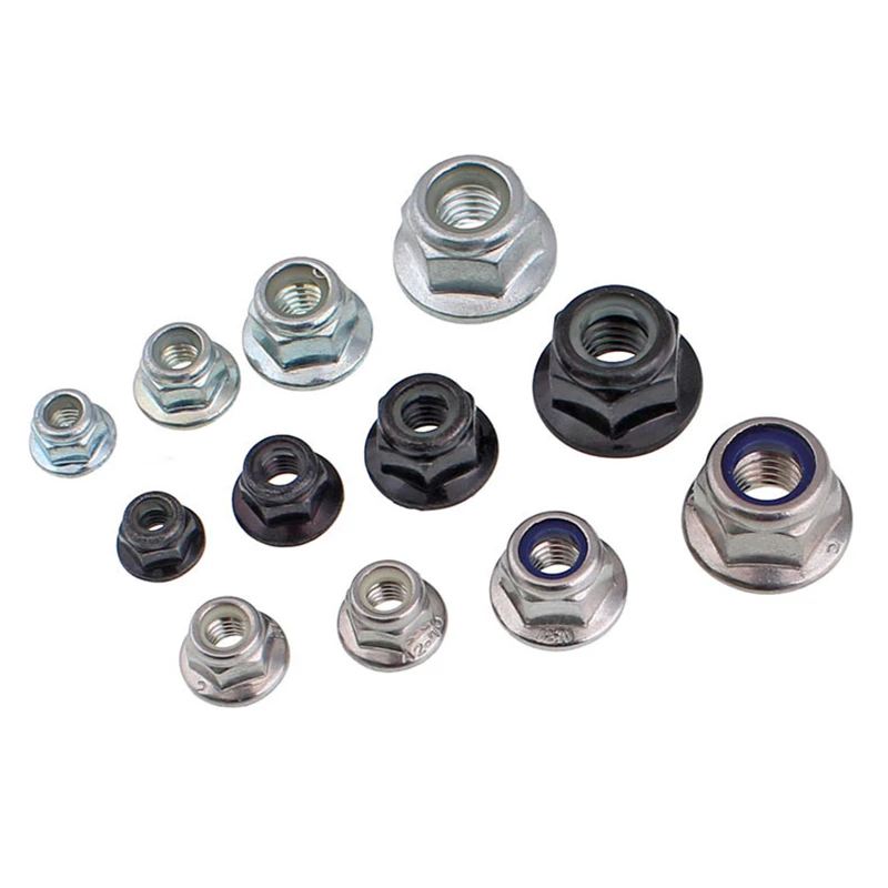 Гайка блокировочная M3/M4/M5/M6/M8/M10 из углеродистой стали 304|Гайки| |