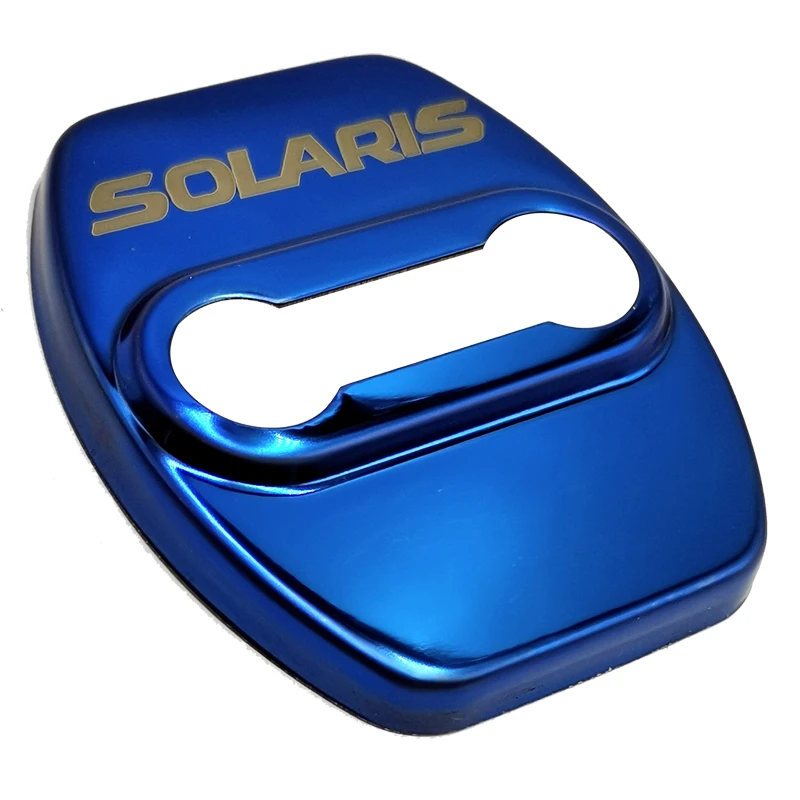 Крышка замка двери автомобиля FLYJ 4 шт. аксессуары для крышка межкомнатной Hyundai