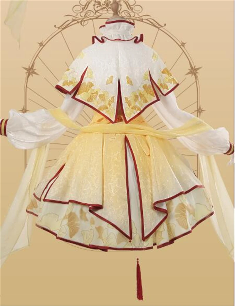 2019 Аниме Косплей Костюм Vocaloid Luo Tianyi платья в китайском стиле Runqun A| |