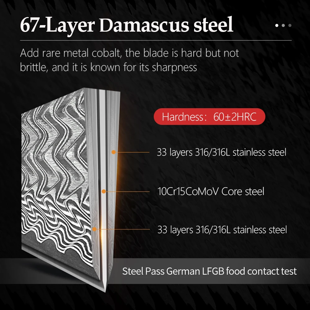 XINZUO брендовый 7-дюймовый ножи накири кухонный дамасский супер стальной Кливер с