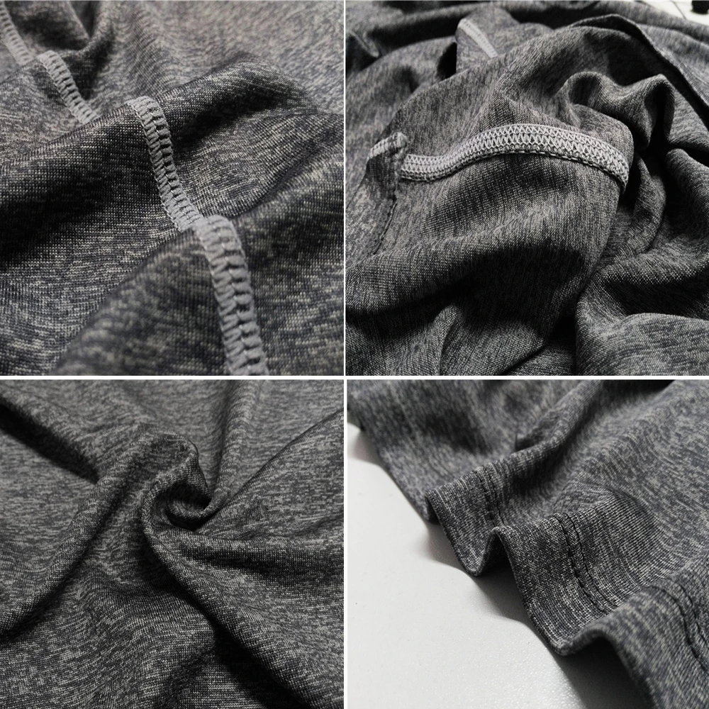 Мужские компрессионные футболки размера плюс для фитнеса мужская одежда с