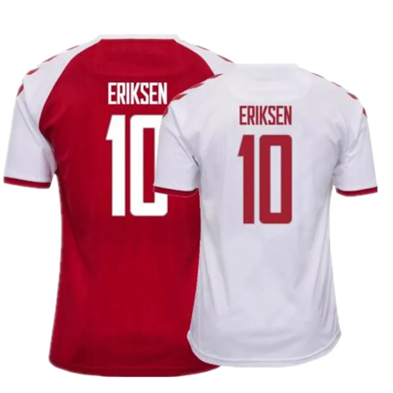 

DBU 2020-21 High quality Denmark Schmeichel Eriksen jerseys T-shirt Dolberg soccer jersey Poulsen Hojbjerg Christensen 2020