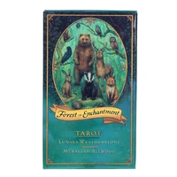 oracle forest of enchantment tarot oracle card board deck games palying cards for party game