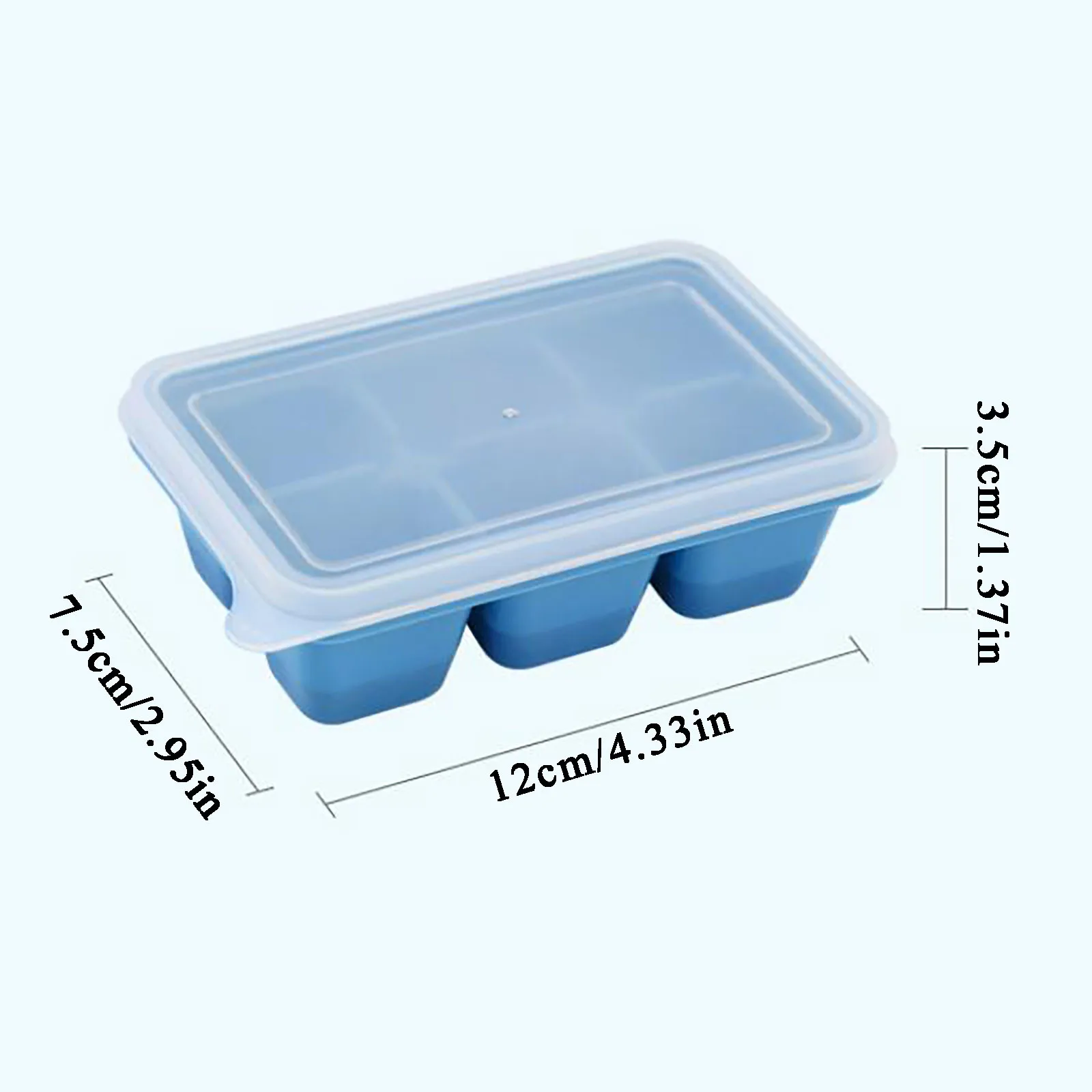 

Ice Cube Maker DIY Personality Ice Box 6 Small With Lid To Make Ice Mold Set moldes de silicona