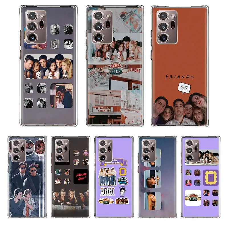 

Friends TV Show Soft TPU Case Funda For Samsung Galaxy Note 20 Ultra Cover Note 10 Plus 10 Lite 8 9 M31 M30S Coque
