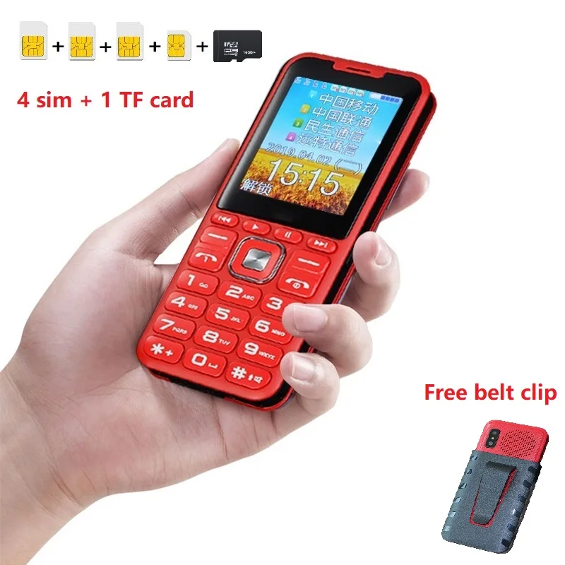 Мобильный телефон MAFAM Music 2G (GSM) камера 1МП 4 SIM карты цвета|Смартфоны| |