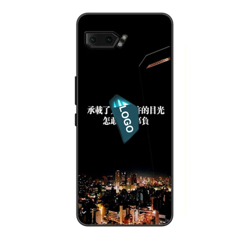 Чехол для Asus ROG Phone 2 ZS660KL игровой мультяшный чехол с полной защитой II мягкий