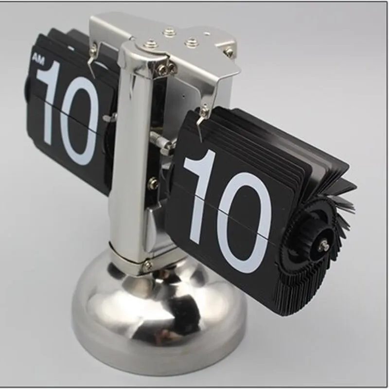 Автоматические часы книжка в стиле ретро минималистичные для дома гостиной