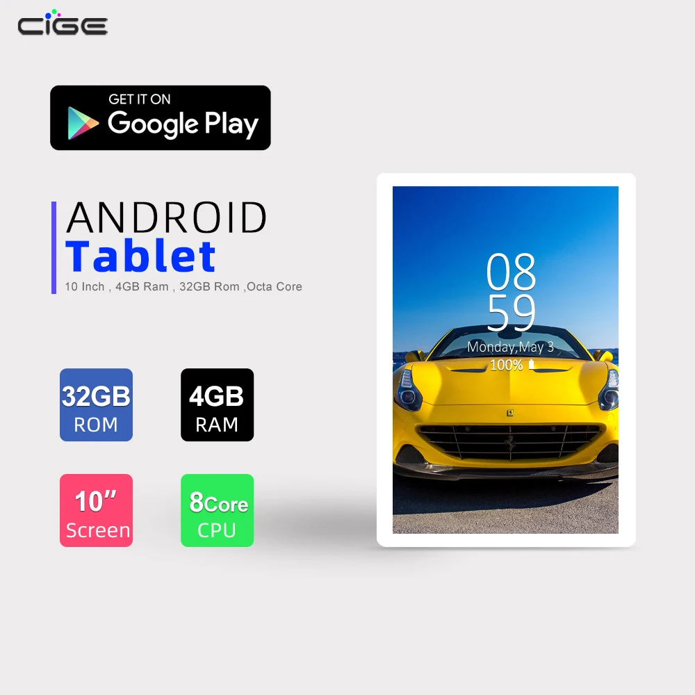 

планшет 10 дюймов android 9.0 андроид 4 ГБ 32 ГБ 8-ядерный процессор детский планшеты недорогие планшетный компьютер для игр с клавиатурой планшетн...