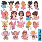 5D DIY Полный Круглый мультфильм девочек алмазная живопись головоломка Дети стикер маленькая девочка Алмазная картина стикер