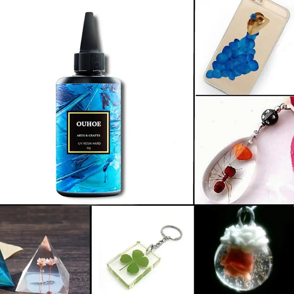 

Uv Resin Hard Ultraviolet Curing Resin Jewelry Making Crafts As Clear Resin Water Cure Sunlight Glue Transparent Mold Z7L8