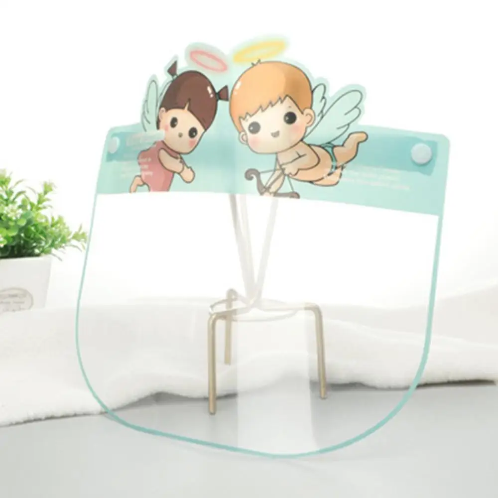 Защитный козырек для лица детский мультяшный с защитой от слюны | Мать и ребенок