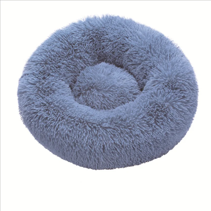 Saim собака кошка зимний теплый спальный круглый коврик Мягкая моющаяся подушка