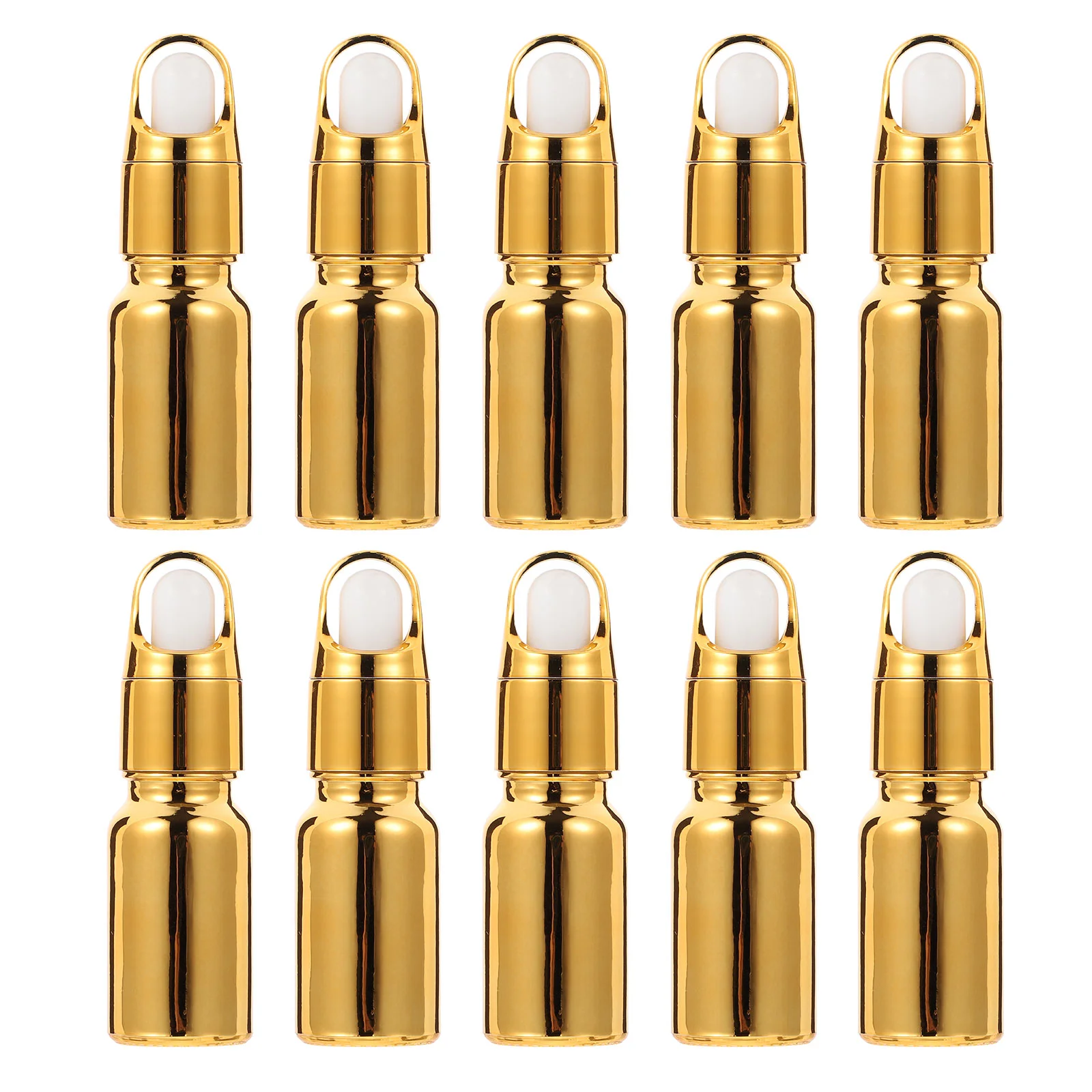 

10pcs Lotion Subpackaging Bottle Travel Refillable Glass Essential Oil Bottle