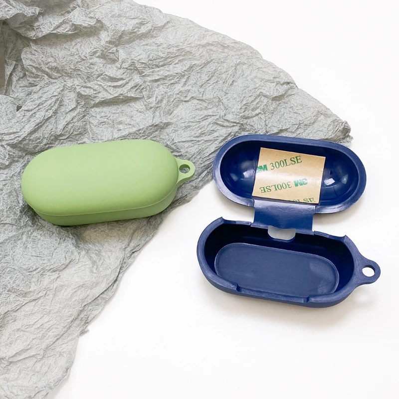 Cute Soft Protective Cover Silicone Case for OnePlus Buds Z TWS Wireless Earphone With Hook | Электроника