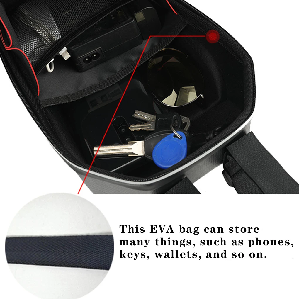 For Xiaomi M365 Scooter Front Bag 5L Waterproof Electric Scooter Hanger Bag Front Handlebar Hanging Storage Bag Cycling Bag images - 6