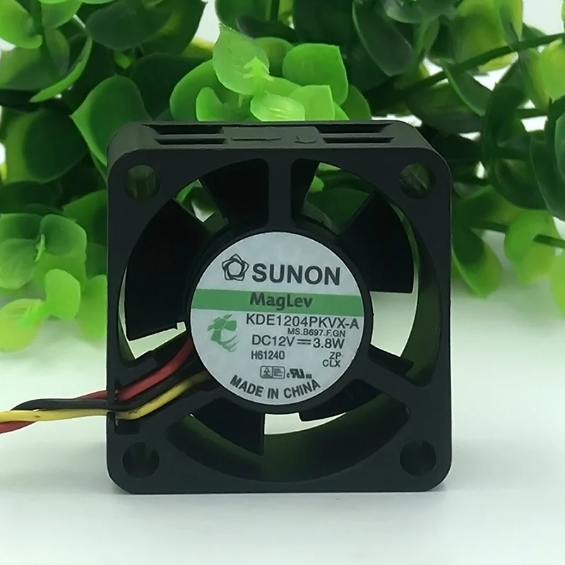 SUNON 4020 40 мм x 40 мм x 20 мм KDE1204PKVX-A кулер maglev Вентилятор охлаждения 12 в 3,8 Вт 3 провода 3Pin разъем для маршрутизатора 4 см