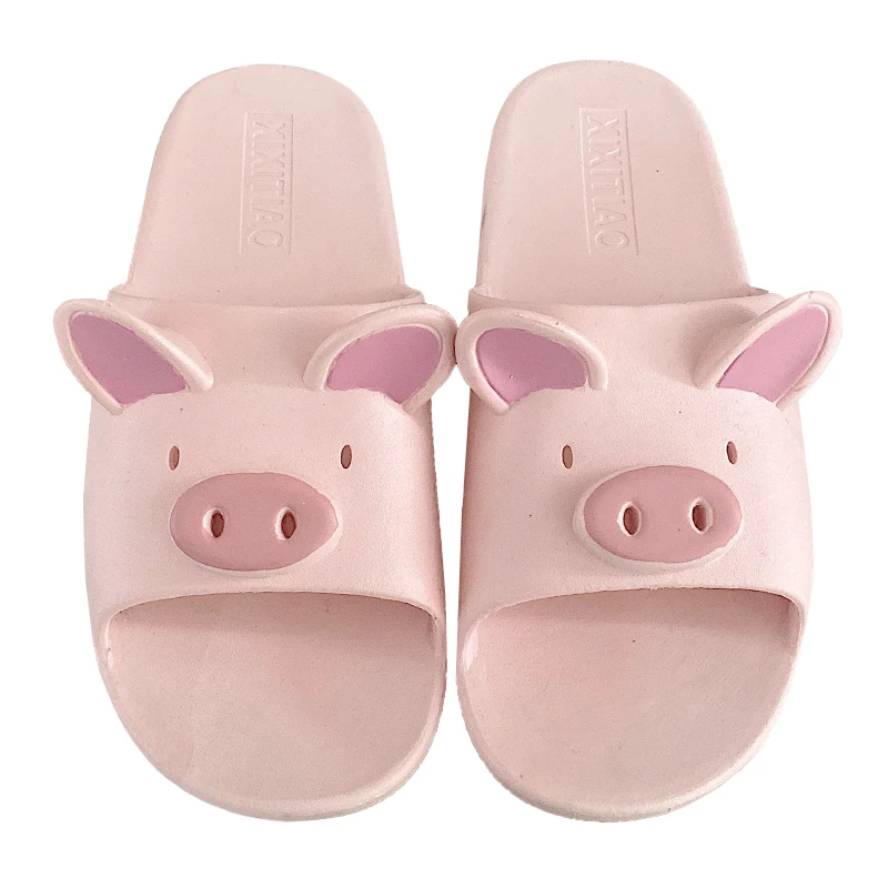 

Slipper Female Summer Lovely Girl Mood Couples Home Indoor Comfortable Non-slip Bath Cool Drag Male Parent-child Slippers Women