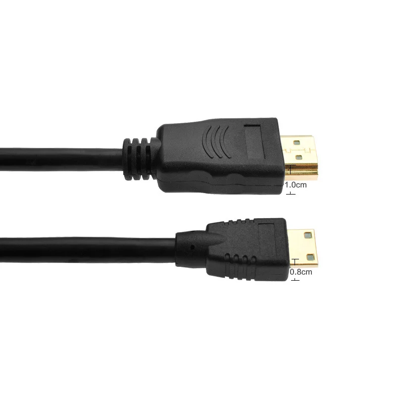 Аудио-и видеокабель HDTV совместимый с HDMI-шнур типа мини для ПК графической карты