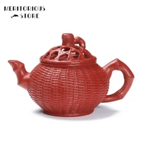 yixing teapot filter xishi pot beauties handmade purple clay teaware customized gifts drinkware set drink puer large capacity