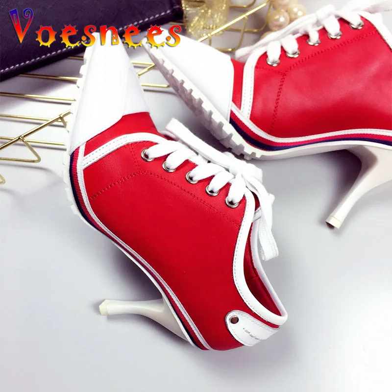 Туфли-лодочки женские из бычьей кожи на высоком каблуке 8 5 см с острым носком