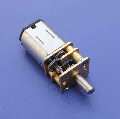 Новый N20 DC12V 100 об/мин мотор-редуктор с высоким крутящим моментом мини