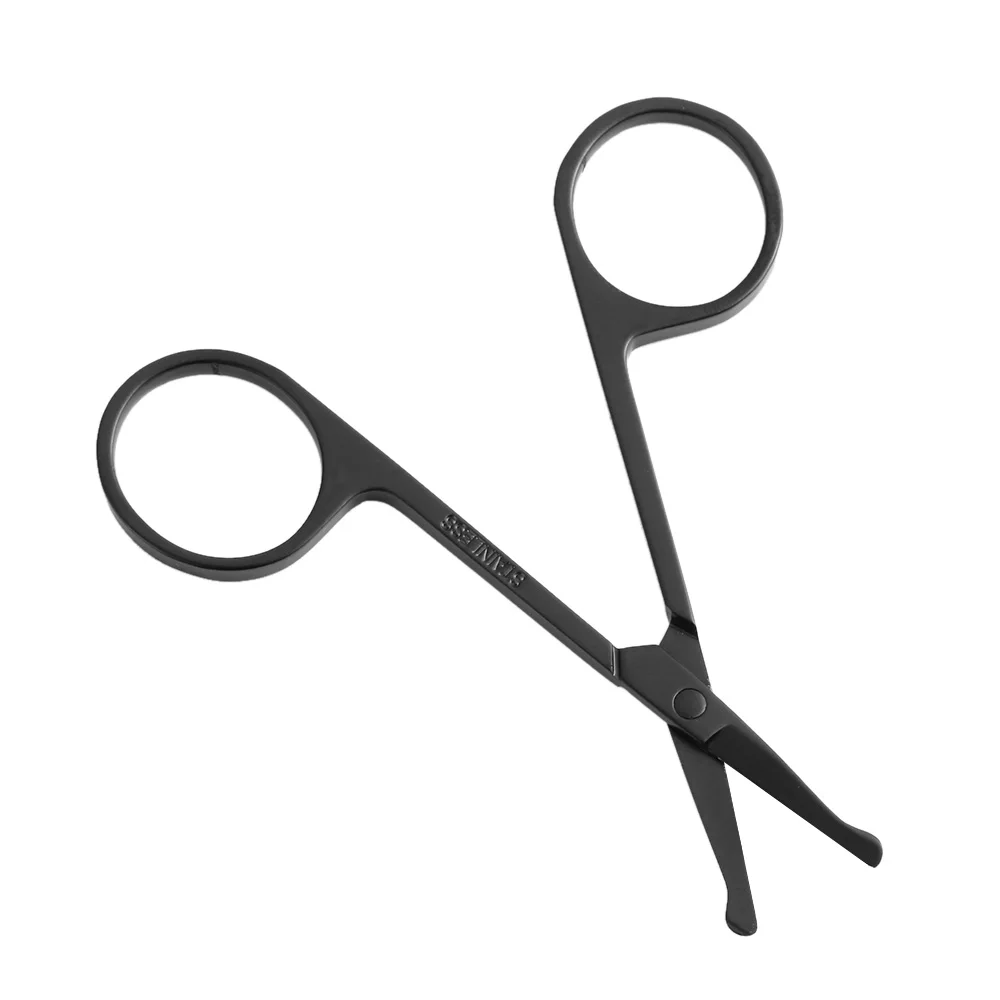 Ножницы для бровей из нержавеющей стали триммер и ресниц ножницы носа маникюрные