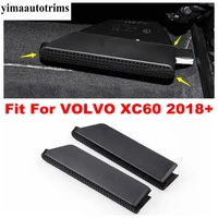 seat below air conditioning ac vent plastic protection frame cover trim for volvo xc60 2018 2021 accessories