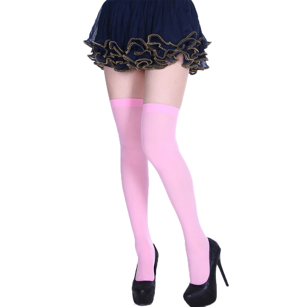 Рождественские Длинные носки до колен Костюм Маскарад Карнавал косплей мягкие