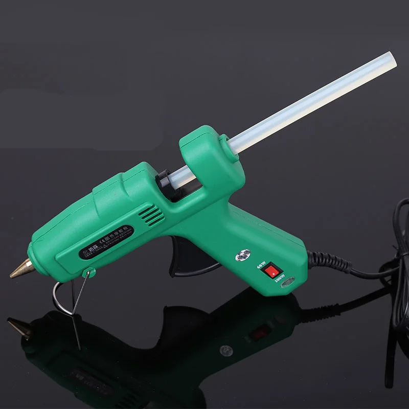 

Hot Melt Glue Professional High Temperature Gun Copper Nozzle Adjustable Constant Heater Stick Repair Heat