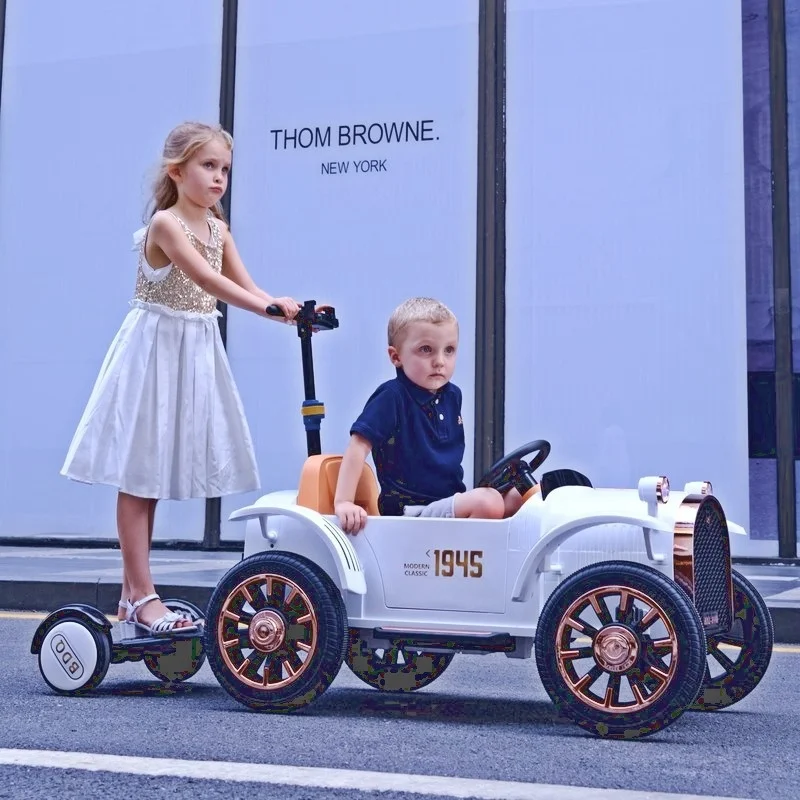 Детская электрическая коляска с пультом дистанционного управления |