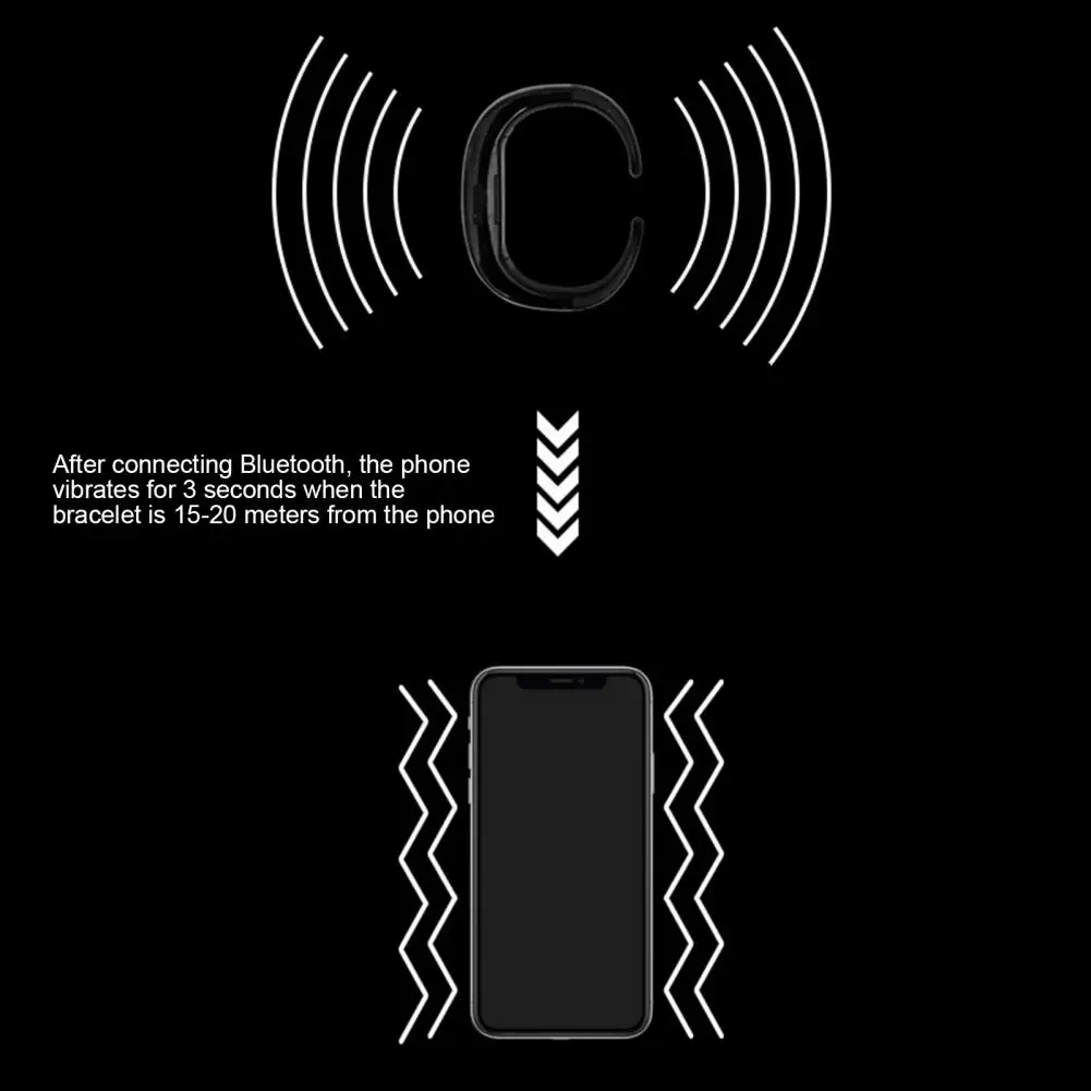 

LED Luminous Bracelet APP Bluetooth Display Nightclub Bar KTV Party Wristband Outdoor Sports Luminous Arm Band