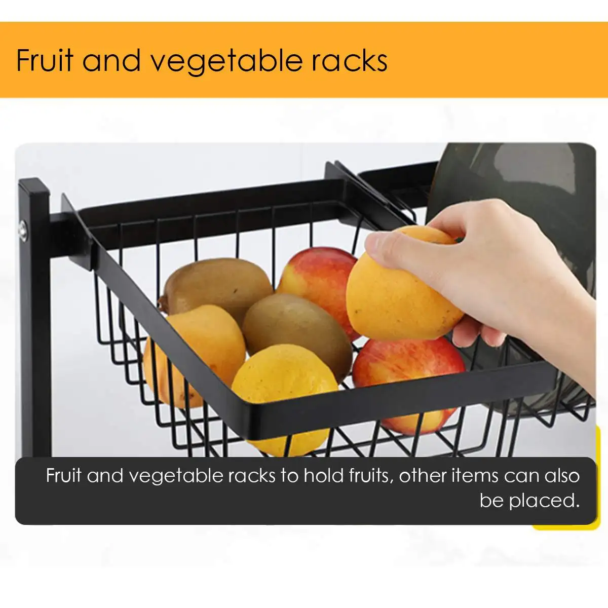 

65/85cm Stainless Steel Kitchen Shelf Organizer Over The Sink Dish Drying Rack Holder Draining Bowl Dish Shelf Storage Organizer